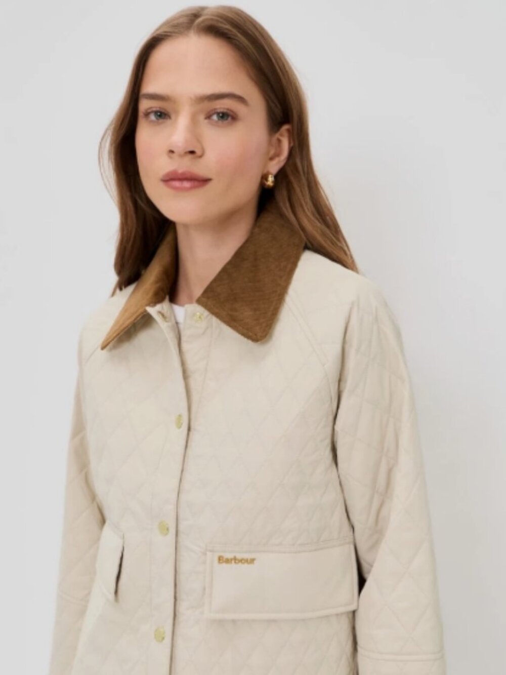 Jasmine ~ Barbour Kirby Quilted Jacket MSRP$340 ~ Everyday, Transitional Layer